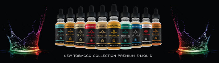 epuffer e-liquid tobacco premium collection