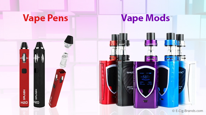 vape pen vs vape mod