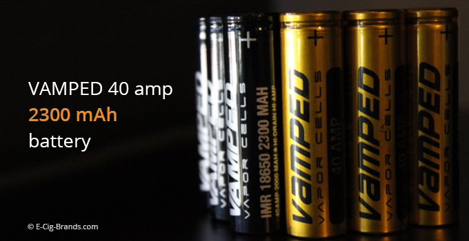 Longest lasting box mod battery 2300mah 40 amp