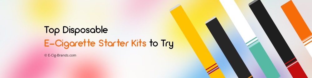 top disposable e-cigarette starter kits to try